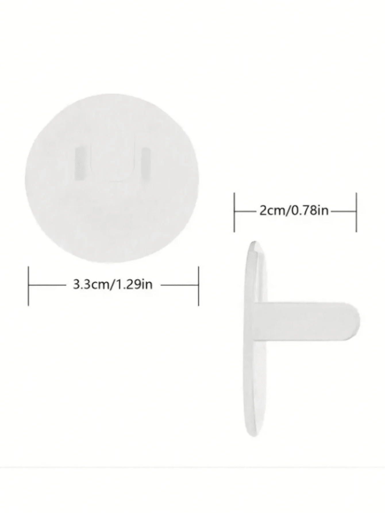 10/15/30PCS Proofing Safety Child Safety Electrical Plug Protector With