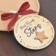 1 món quà Giáng sinh bằng gỗ khắc hình ngôi sao 3D dành tặng bạn bè Trang trí cây thông Noel, trang trí phòng, trang trí tường, trang trí nhà cửa, trang trí Giáng sinh, trang trí phòng khách, trang trí phòng màu hồng - nhiều màu - Xem 6