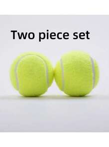 Đồ chơi bóng tennis đàn hồi cho chó cưng, bộ bóng tập luyện ngoài trời chống nhai - Nhiều màu - Xem 5