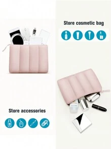 TECOOL 13-16 Inch Laptop Sleeve, Thick Protective Case Compatible With MacBook Air 13/15 M1/M2 (2012-2023), Pro 13/14/15/16 (2010-2022), 14-16 Inch Chromebook, Surface, HP Laptops, Water-Resistant, With Accessory Pocket, Pink