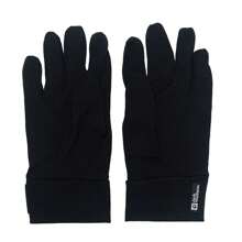 Jack Wolfskin Găng tay chạy bộ thể thao nam và nữ, Găng tay ấm áp thường ngày - màu đen - Xem 2