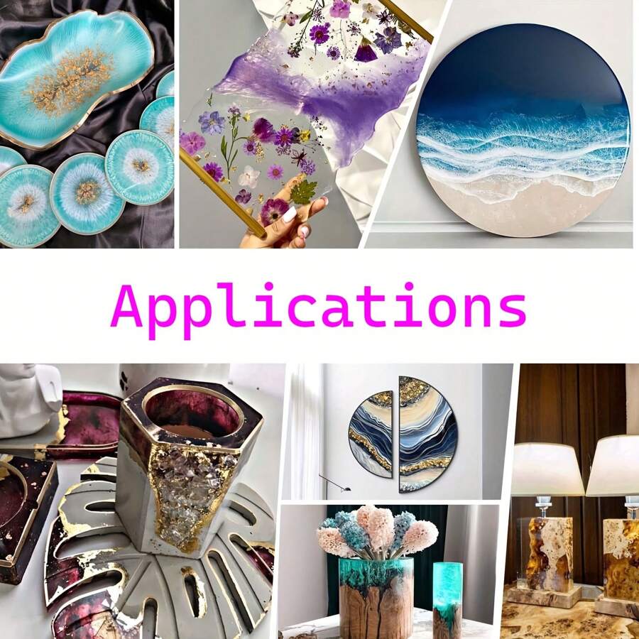 Epoxy Resin Kit Clear Epoxy Resin Kit NonYellowing NoBubble Art