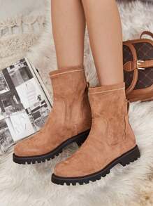 Royalfashion -Ghebimma de damă din piele intoarsa