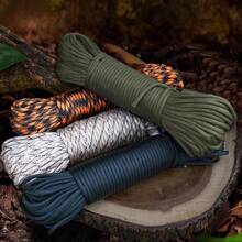 10m 7-Strand Utility Rope - Durable Emergency Outdoor Camping Paracord, Suitable For Outdoor Emergencies, Camping And DIY Bracelets
