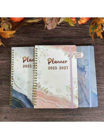 Agenda/Calendario mensile 2025-2027 - Agenda mensile 2025-2027, Gennaio 2025-2027, Agenda mensile triennale