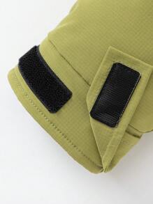 Balabala Kids' Long Winter Down Jacket Medium-Length Warm Boys' Big Kids Color Block