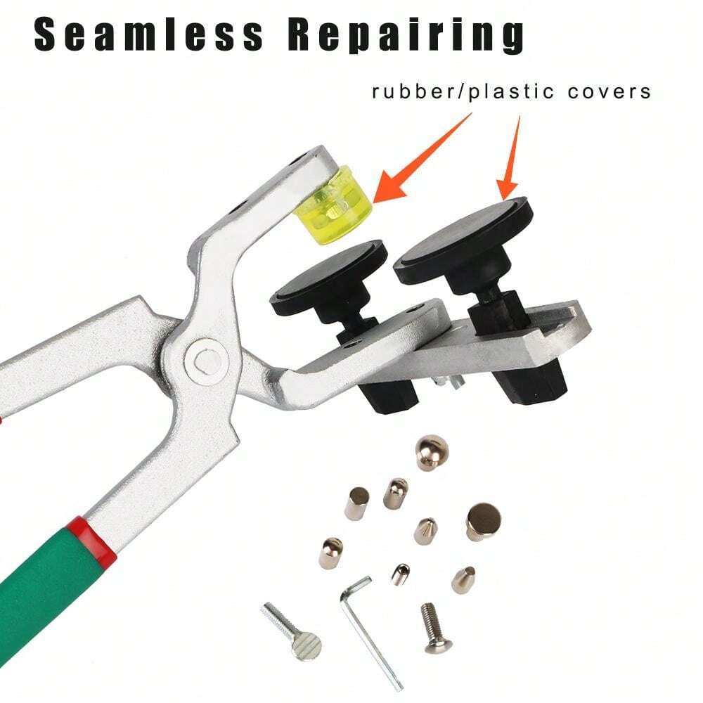 Metal Door Edge Trim Crimping Clip Maintenance Tools AntiRust Clamping