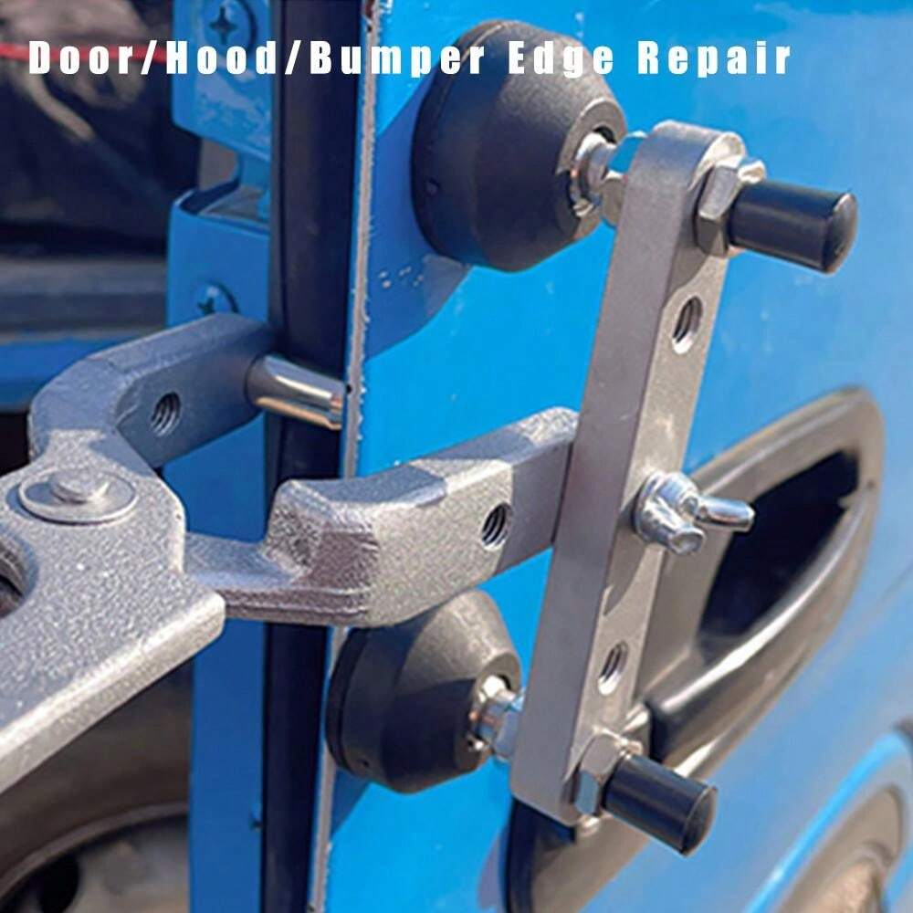 Metal Door Edge Trim Crimping Clip Maintenance Tools AntiRust Clamping