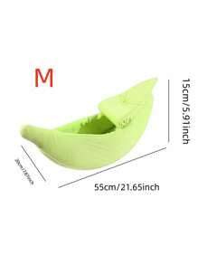 Uniwersalna zmywalna mata dla kota w kształcie domku dla zwierząt – miękka, zimowa, z uroczym wzorem gniazda bananowego, łatwa do czyszczenia, idealna dla Twoich futrzanych przyjaciół