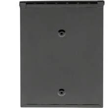 HOHOBLA LOYALHEARTDY-BTG Black Wall-Mount Mailbox, Key Lock Mail Boxes Outdoor Metal Security Key Drop Box With 2 Keys, 11.8in(H)*8.54in((L)*2.7in(W) - Black - View 6