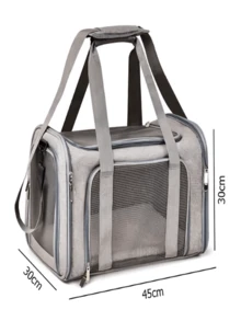 Dog And Cat Transport Bag Backpack Airplane Travel Suitcase - 彩色 - 查看 8