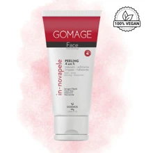 Peeling Facial Clareador Gomage 4x1 Face Com Niacinamida & Vit E 60g Dokmos - Multicolorido - Visão 1