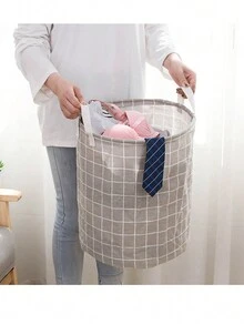 1 件可折叠洗衣篮，防水，独立洗衣桶，适用于宿舍和家庭，用于衣物和玩具 - 彩色 - 查看 8
