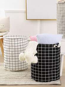 1 件可折叠洗衣篮，防水，独立洗衣桶，适用于宿舍和家庭，用于衣物和玩具 - 彩色 - 查看 6