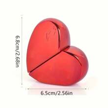 2 piezas de color aleatorio + 2 accesorios (incluye 1 embudo, 1 pajita) Botella vacía de forma de corazón de 0.85oz para perfume/cosmético, botella recargable con bomba para viaje, regalo del Día de San Valentín, decoración de boda, botella de perfume