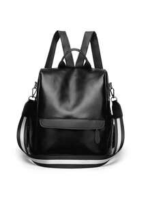 1 Balo du lịch thời trang - Da PU mềm, rộng rãi, bền và thoải mái - Lý tưởng cho học sinh, trường học và những chuyến đi ngắn ngày - Nhiều màu - Xem 10