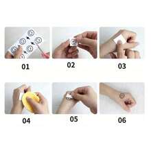 Hình xăm tạm thời bằng kim loại, hình ngôi sao lấp lánh không thấm nước và họa tiết bướm cho tiệc tùng, biểu diễn trên sân khấu, tàn nhang - Nhiều màu - Xem 10