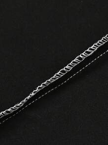 1 件黑色防水 PU 枕套，经典简约设计，可拆卸可洗靠垫套，适用于家用沙发、办公椅腰枕（不含枕芯），适合秋季装饰、房间装饰、返校季、学校用品 - 棕色 - 查看 8