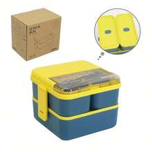 1 cái, Hộp đựng cơm trưa cho người lớn, Hộp đựng cơm trưa cho người lớn 60,87oz, Hộp đựng cơm trưa dung tích lớn, Hộp đựng cơm trưa chống rò rỉ cho người lớn có ngăn, Hộp đựng cơm trưa có ngăn đựng cơm trưa cho trường học, công sở, văn phòng, dã ngoại, cắm trại và du lịch - nhiều màu - Xem 14