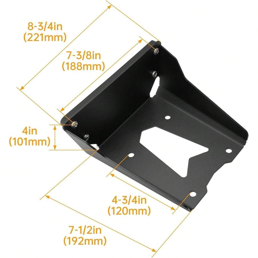 Universal Motor Bracket Compatible With Kayaks Boat Transom Trolling Motor Mount Steel Powder