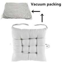 4PCS Chair Seat Garden Pads Furniture Dining Patio Outdoor Tie On Cushions 40cm