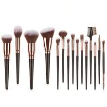 15-10-7pcs/Set Black Portable Makeup Brushes Set, Beginner Eyeshadow, Powder Makeup Brush Set,Cosmetic Brushes Full Kit,Brush Set,Makeup Brush Kit,Make Up Brush Set,Make Up Set Complete,Makeup Brush Set,Complete Makeup Kit,Brush Kit,Brushes Makeup Set,Makeup Gift Set