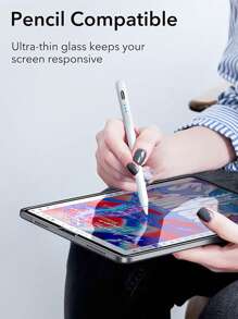 Easypie Selection 1 支铝合金触控笔，带 2 个笔尖，兼容 Apple iPad，兼容 iPad Pro Air Mini，第二代触控笔兼容 iPad 2018-2022