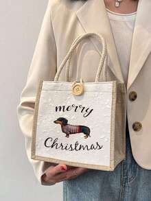 1 Túi vải lanh Tote dành cho phụ nữ, Quà tặng độc đáo cho các bà mẹ nuôi chó, Người yêu chó cưng, Bác sĩ thú y, Cứu hộ động vật, Quà tặng sinh nhật có hình chú chó con vui nhộn, Hoàn hảo cho sinh viên mới tốt nghiệp, Nữ sinh tuổi teen, Sinh viên năm nhất, năm hai, năm ba và năm tư, Sinh viên đại học và trung học, Chuyến đi về quê, Đám cưới, Sinh nhật, Bãi biển, Kỳ nghỉ, Túi quà tặng cá nhân hóa, Quà tặng cho các bà mẹ nuôi chó cưng, Túi đựng xúc xích cho chó, Ý tưởng quà tặng Giáng sinh sáng tạo - Nhiều màu - Xem 1