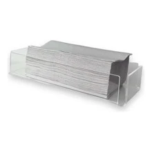 Luxury Acrylic Paper Towel Holder For Lavatory - 無色 - 查看 3