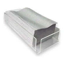 Luxury Acrylic Paper Towel Holder For Lavatory - 無色 - 查看 1