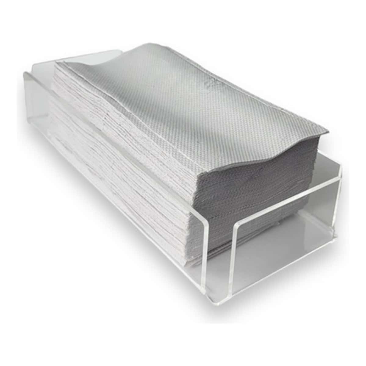 Luxury Acrylic Paper Towel Holder For Lavatory - 無色 - 查看 1