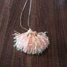 12pcs Colorful Pompom Decorations, Suitable For Party And Casual Decor - Champagne - View 4