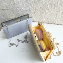 Women Glitter Crossbody Bag/Wallet For Party/Banquet/Wedding WT168-11 - 銀色 - 查看 2