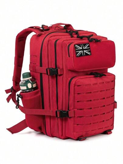 45L Tactical Backpack  Hiking Travel Backpack   With MOLLE System Camping Gear Backpack  Outdoor Mountaineering Backpack With Water Bottle Holder  Perfect For Travel, Camping & Outdoor Activities