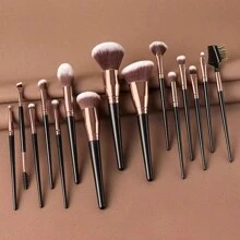 15-10-7pcs/Set Black Portable Makeup Brushes Set, Beginner Eyeshadow, Powder Makeup Brush Set,Cosmetic Brushes Full Kit,Brush Set,Makeup Brush Kit,Make Up Brush Set,Make Up Set Complete,Makeup Brush Set,Complete Makeup Kit,Brush Kit,Brushes Makeup Set,Makeup Gift Set