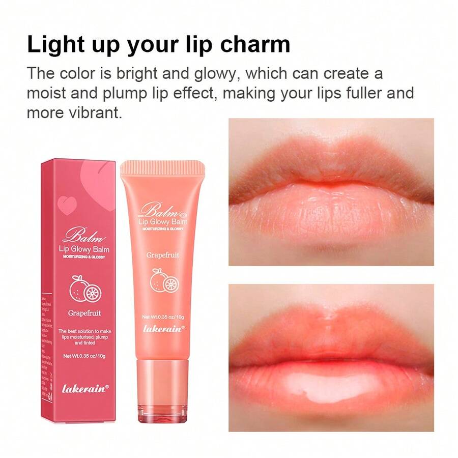 Lip Glowy Balm, Highly Moisturizing For Dry Cracked Lips Lighten Dark