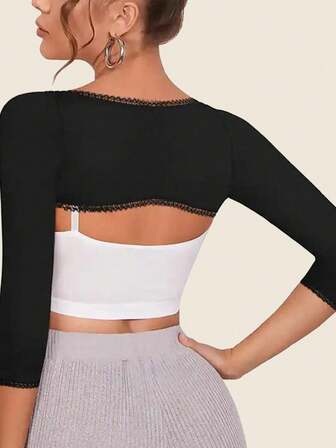 1pc Casual Nylon Arm Sleeve, Sporty, Suitable For Four Seasons