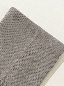 2/1 quần tất trơn màu cho trẻ mới biết đi, quần legging thể thao thời trang thường ngày dày mềm mại, ấm áp và chống gió, có gân mỏng giữ nhiệt, thân thiện với da, thích hợp làm quà tặng cho lễ hội hoặc hàng ngày vào mùa thu/đông - Nhiều màu - Xem 6