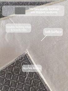 1 件可爱煤球卡通图案地毯，舒适柔软，适用于客厅卧室儿童婴儿房、入口垫，易于清洁和可机洗房间装饰家居地毯