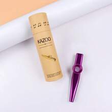 Metal Kazoo With Storage Box, Aluminum Alloy Kazoo, Compact Guitar & Ukulele Accompaniment Instrument, Portable Pocket Musical Instrument For Instant Playing, Musical Instrument Gift