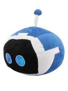 Đồ chơi nhồi bông Molutian Astro Bot màu xanh và trắng mềm mại dành cho người hâm mộ Anime, quà tặng sáng tạo trang trí cho trẻ em, tiệc sinh nhật, trang trí phòng bé gái - Xanh và trắng - Xem 7