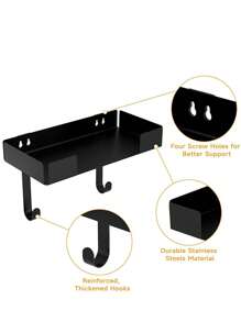 Soporte de pared para tabla de planchar, estante de almacenamiento de tabla de planchar montado en la pared, adecuado para la lavandería, juego de plancha y tabla de planchar, con gran espacio de almacenamiento