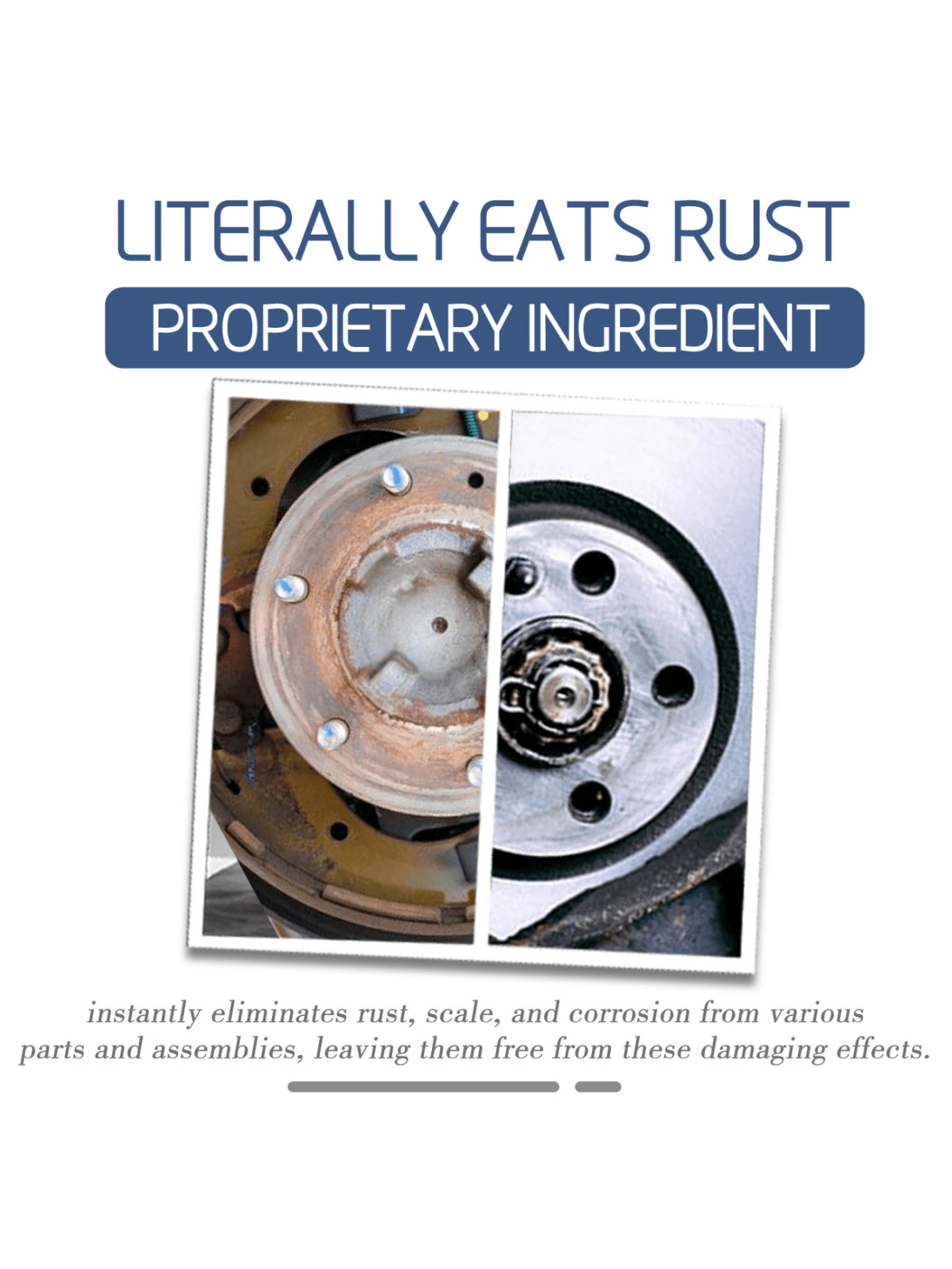 Rust Converter Spray For Cleaning, Removing, And Lubricating Car