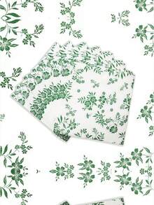 1 Bộ 50-100 tờ giấy lụa in họa tiết lá xanh Giáng sinh, Khăn ăn hai lớp dùng một lần theo chủ đề Giáng sinh cho tiệc lễ, Khăn giấy tiệc ngoài trời, Khăn ăn tiệc, Trang trí hộp khăn giấy, Khăn ăn cocktail, Đồ trang trí tiệc, Khuyến mãi khăn giấy nhà hàng - Khăn ăn lá xanh Giáng sinh - Xem 5