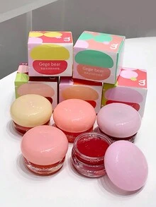 Gege Bear 果酱果冻固体唇彩，保湿不粘腻，秋冬口红 - 彩色 - 查看 7