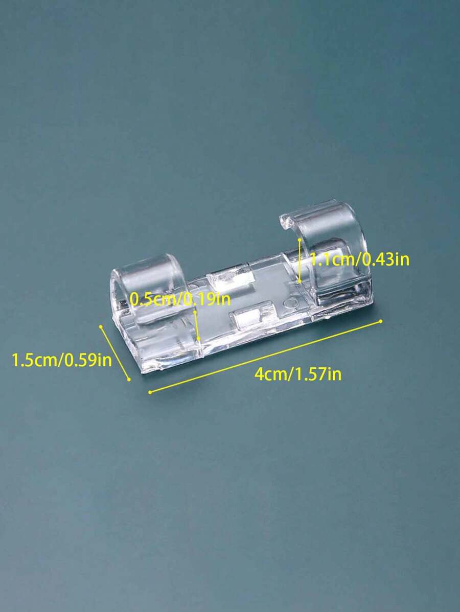 Self Adhesive Cable Organizer Clips, Wire Management Clips For Power