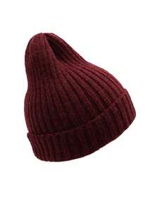 1 chiếc mũ len không vành ấm áp và chống gió đa năng cho cặp đôi, màu sắc kẹo mùa đông thu - Nhiều màu - Xem 16