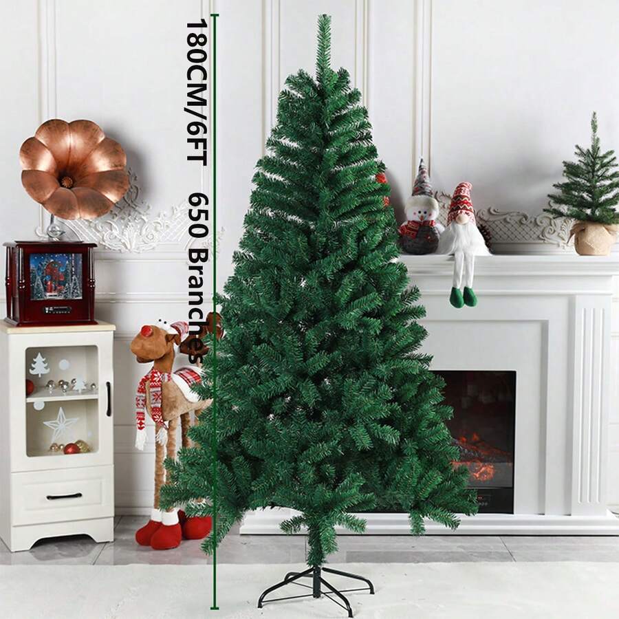 Sunnyglade 6 FT Premium Artificial Christmas Tree Full Tree Easy To