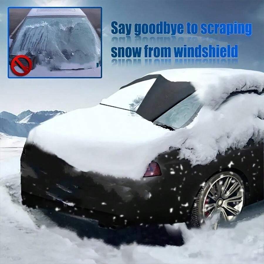 Car Snow Shield Car Carrying Sun Shield, Thickened Winter