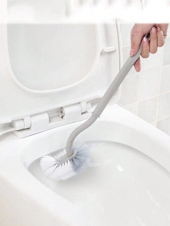 1pcNo Blind Spot Toilet Brush Japanese S-Shaped Toilet Brush T-Shaped Toilet Brush Bathroom Decor Fall Decor